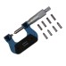 Analog Screw Thread Micrometer Thread Pitch Diameter Measuring Gauge
