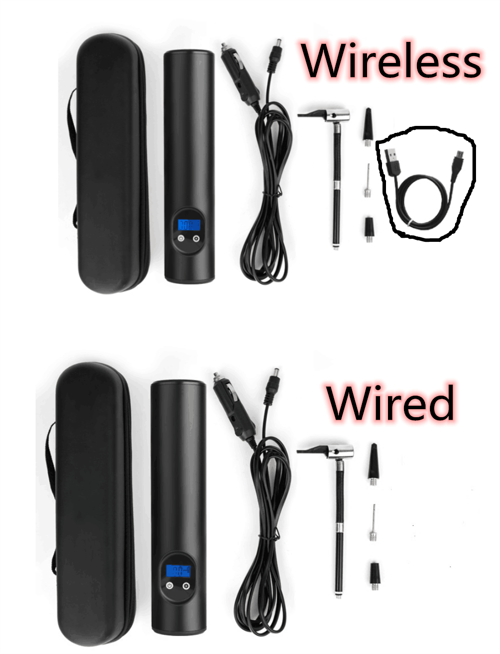 Zeepin-E68-Cordless-Inflatable-Pump-12V-USB-Charging-Inflator-LCD-Display-LED-Light-Portable-Fast-Air-Compressor-for-Car-Bike-4000076640512